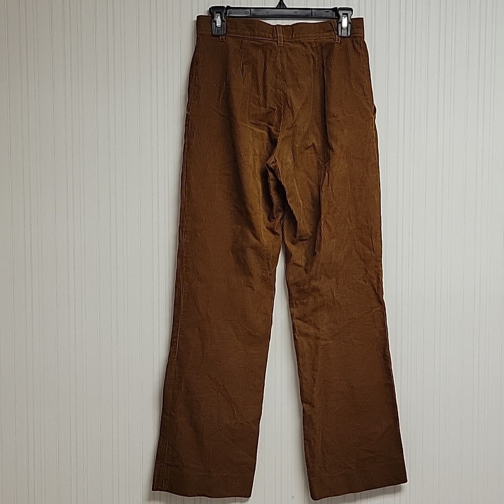 A.P.C. Women's Corduroy Trousers in Rich Brown, Sz 28. Quiet Luxury Office - Picture 3 of 5